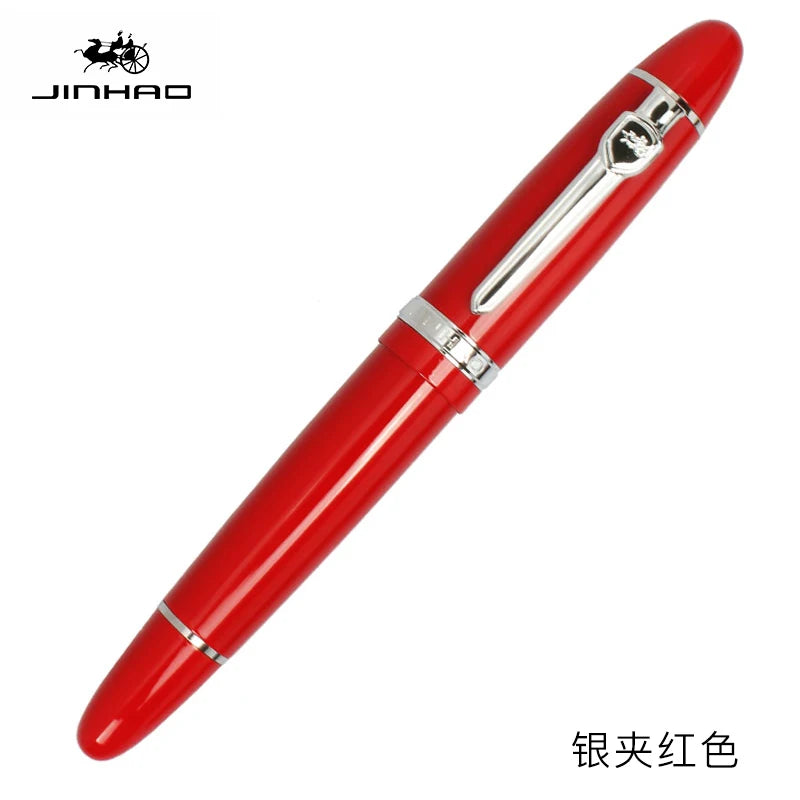Jinhao Luxury 159 Fountain Pen High Quality Metal Inking Pens for Office Supplies School Supplies Stationery Pens for Writing