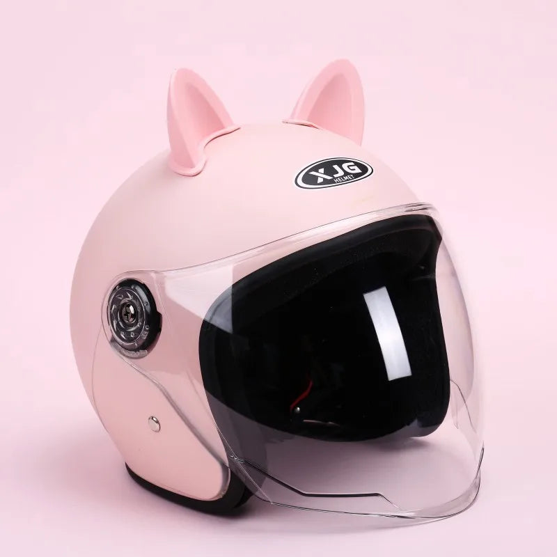 Men's and women's helmets, electric bikes, rain and fog resistant, all season universal motorcycle helmets
