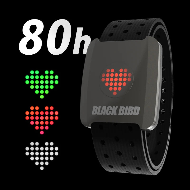 Blackbird HR5 Arm Hand Heart Rate Sensor Armband Strap Sensor Cycling Support ANT+ Wireless for XOSS IGPSPORT Cycling Sports