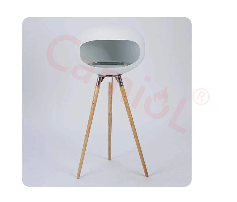 Indoor free standing fireplace new design real fire bio alcohol fireplace