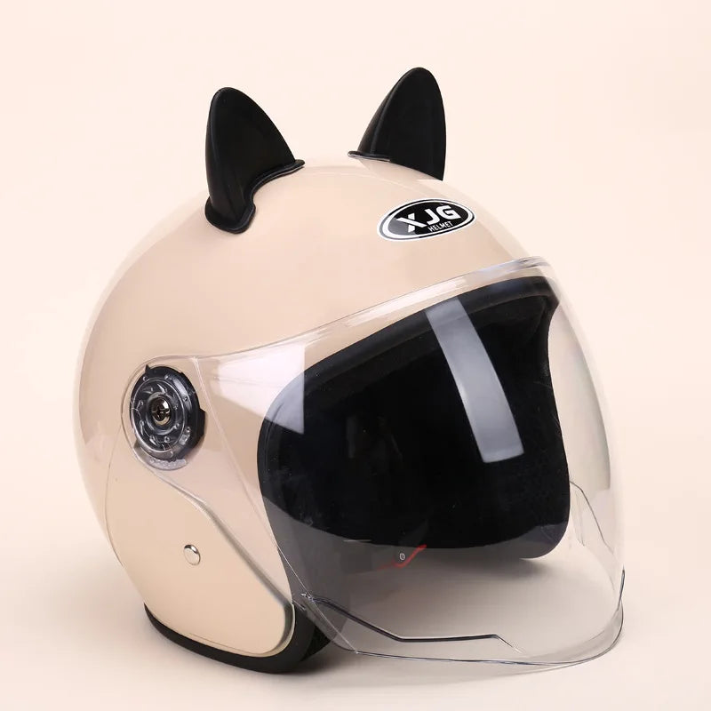 Men's and women's helmets, electric bikes, rain and fog resistant, all season universal motorcycle helmets