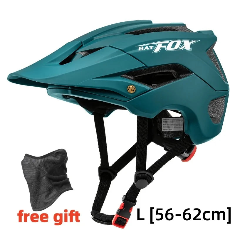 BAT FOX Helmet New Cycling MTB Bicycle Helmet Road Mountain Bike Helmet Ultralight Racing Riding Cycling Helmet casco ciclismo