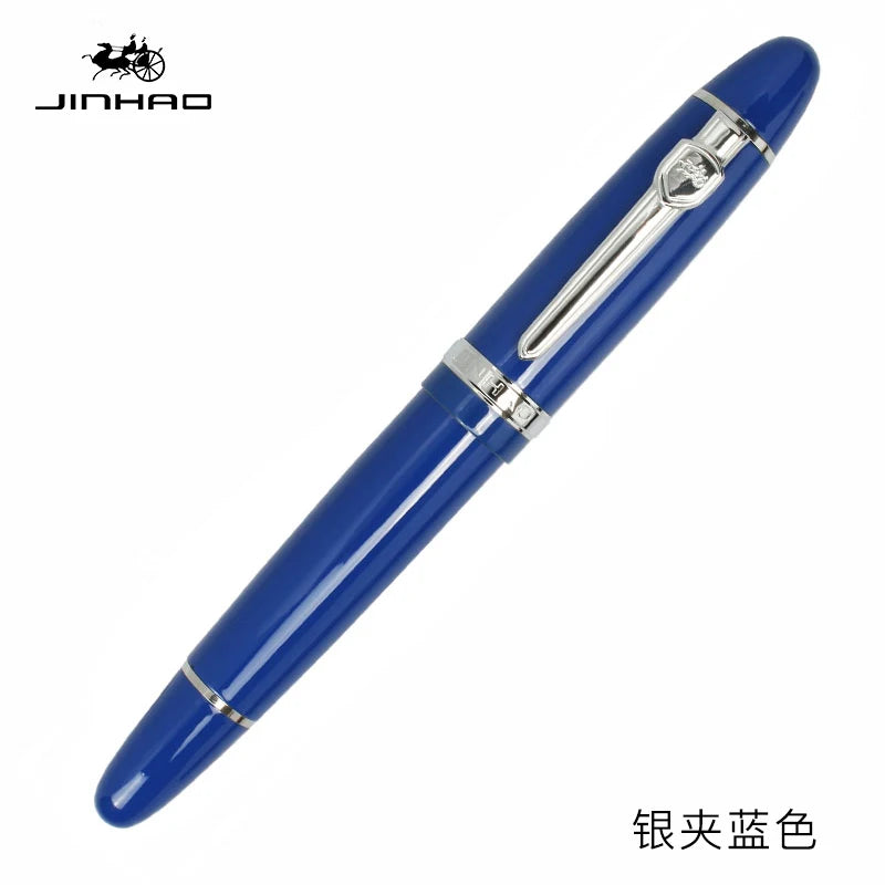 Jinhao Luxury 159 Fountain Pen High Quality Metal Inking Pens for Office Supplies School Supplies Stationery Pens for Writing