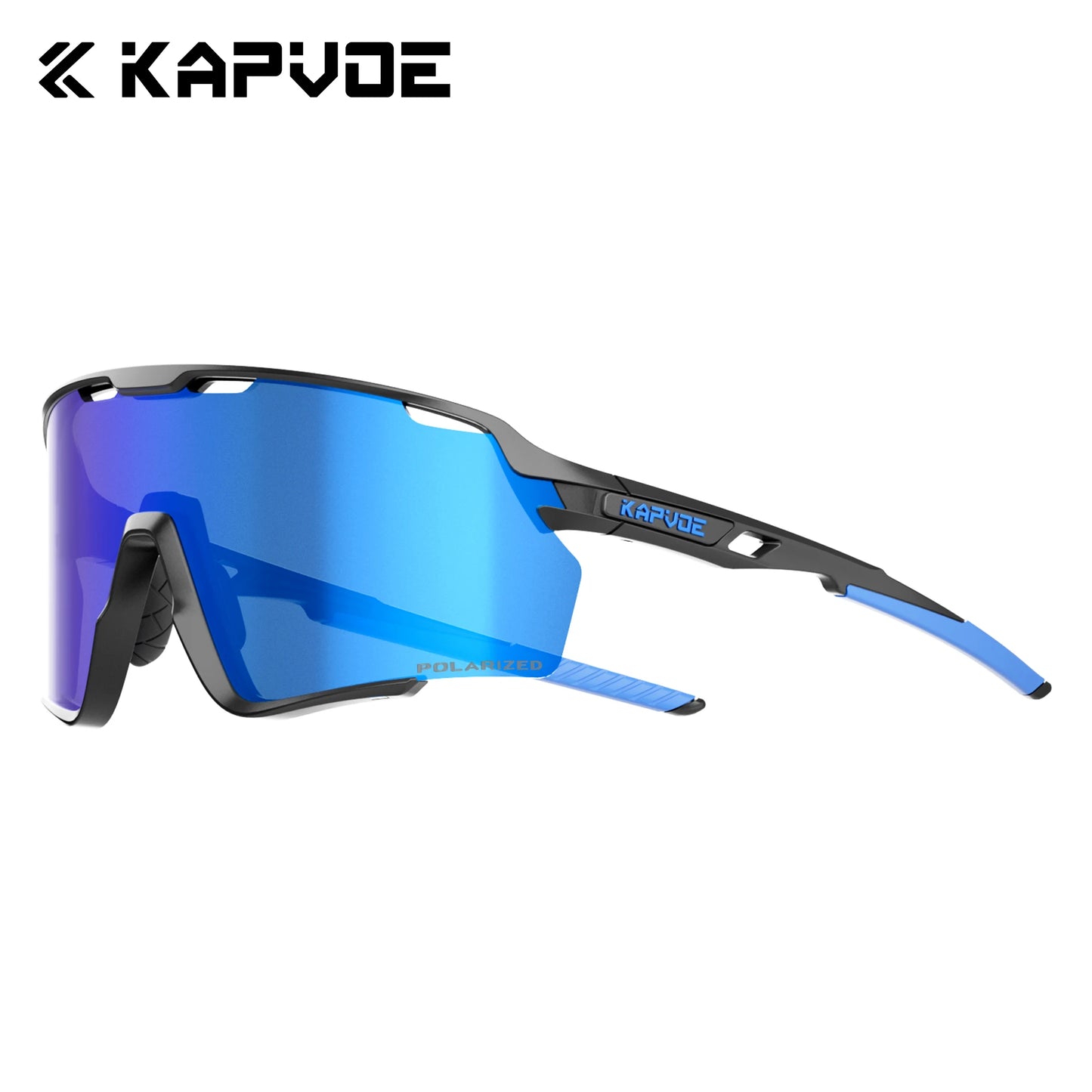 KAPVOE New Outdoor Polarized Sunglasses MTB Road Bike Cycling Glasses Sports Fishing Hiking Men Women Bicycle UV400 Goggles