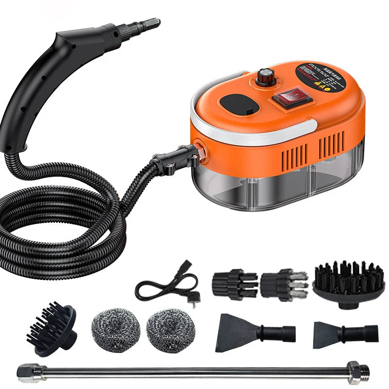 High Pressure Steam Cleaner Household Steam Cleaner Handheld Suitable For Kitchen Fume Sofa Air Conditioning Washing Machine