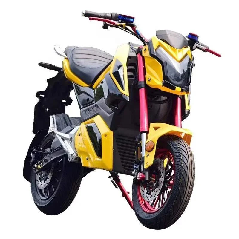 Scooter High Speed 72V 3000W Battery Car Can Be Licensed Sports Car Street Car Electric Motorcycle