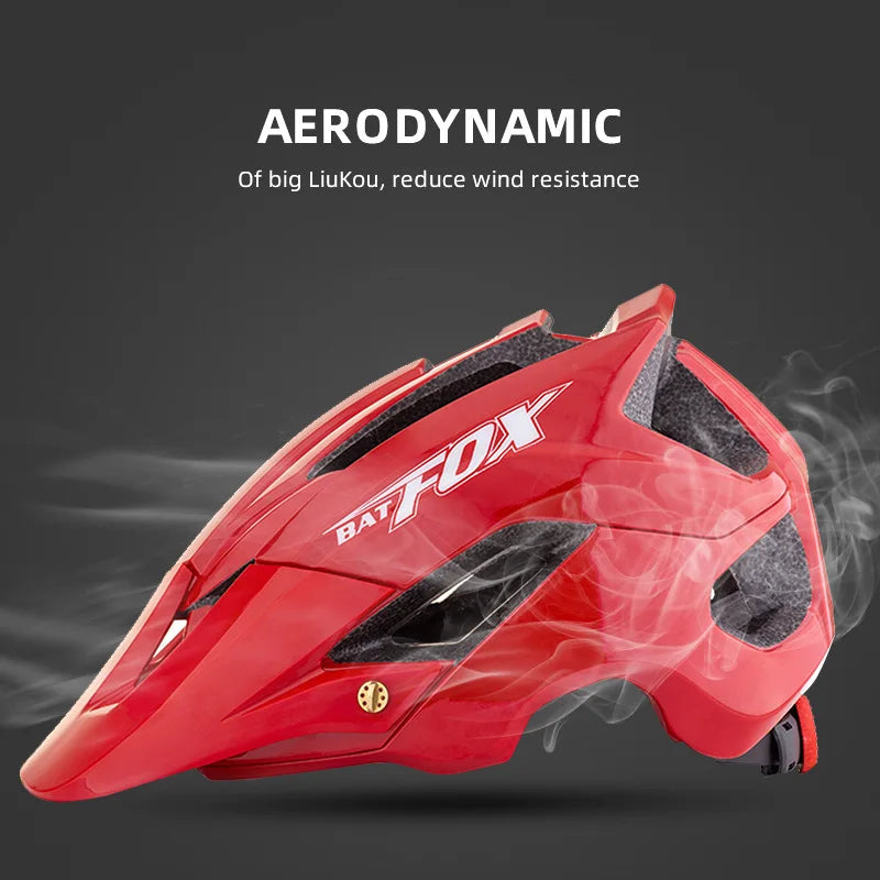 BATFOX mtb helmet cycling Men women Bicycle capacete ciclismo Ultralight mountain road bike casco ciclismo Racing Speedframe