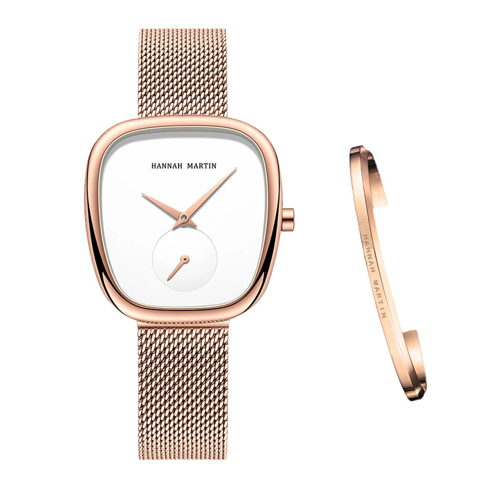 Women's Watch Top Brand Fashion Luxury Japan Movement Original Design Waterproof Quartz WristWatch Bracelet Women Watch Gift Box