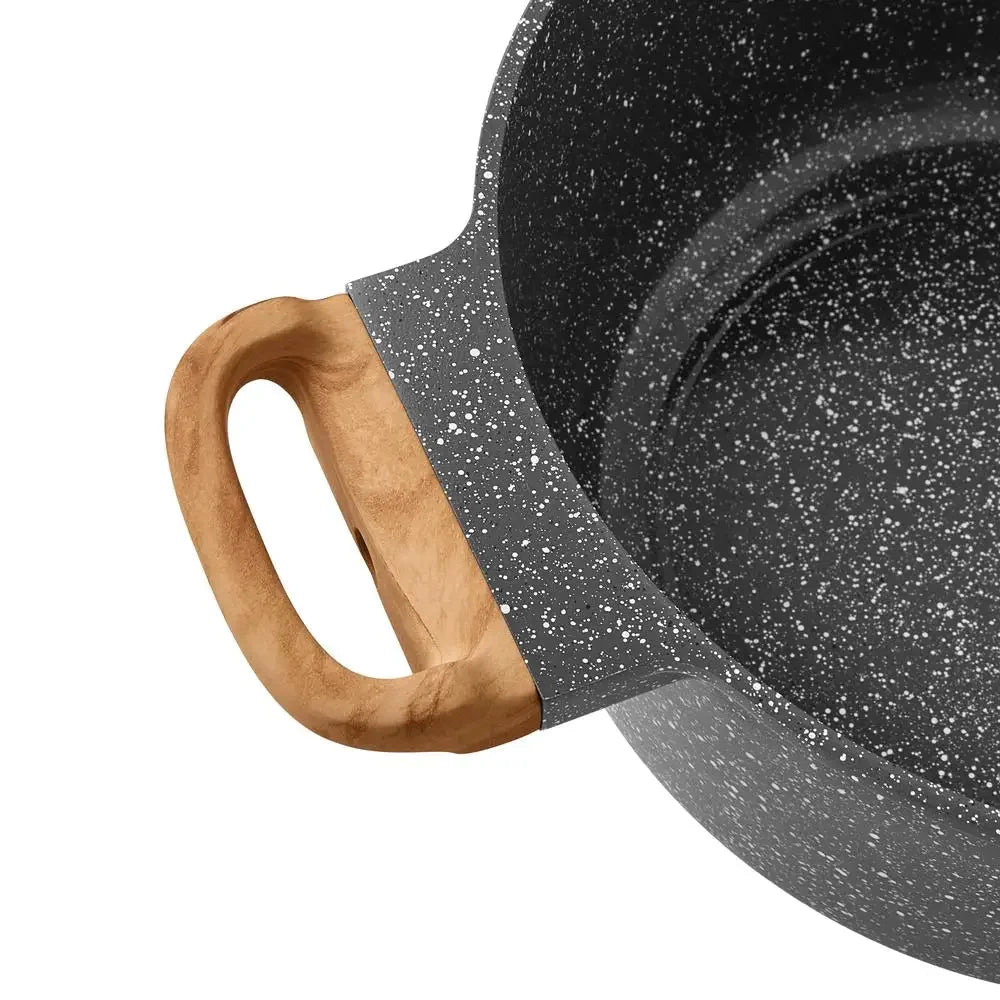 4-Quart Cast Aluminum Sauce Pan Country Charm Cookware Nonstick Pan Pasta & Soup The Pioneer Woman Collection Ree Drummond