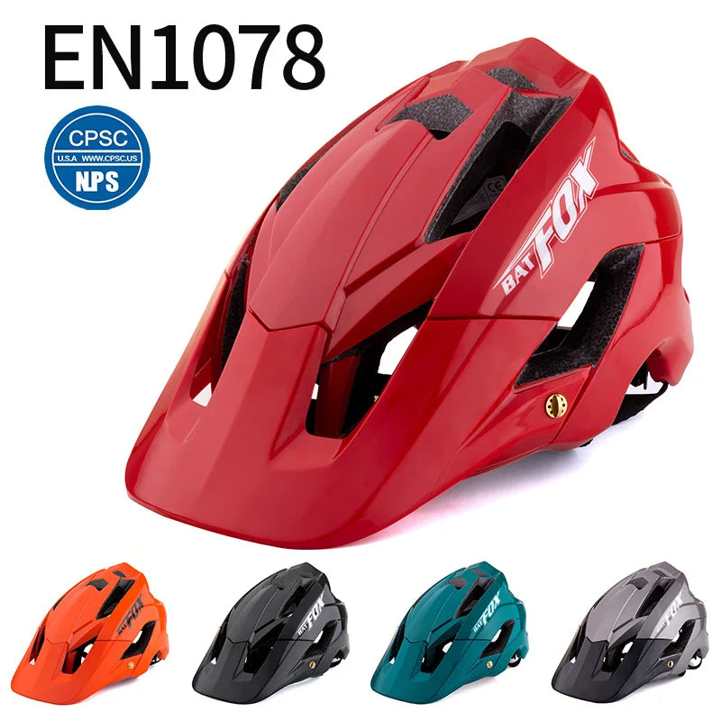 BATFOX mtb helmet cycling Men women Bicycle capacete ciclismo Ultralight mountain road bike casco ciclismo Racing Speedframe