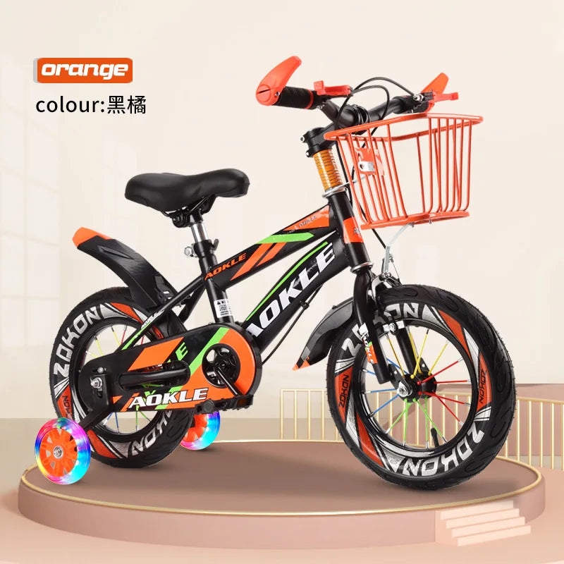 Children's Bicycles 12-18 Inch Carbon Steel Frame Bicycles For Children Aged 2 To 10 Can Ride Bicycles Boys And Girls Bike New