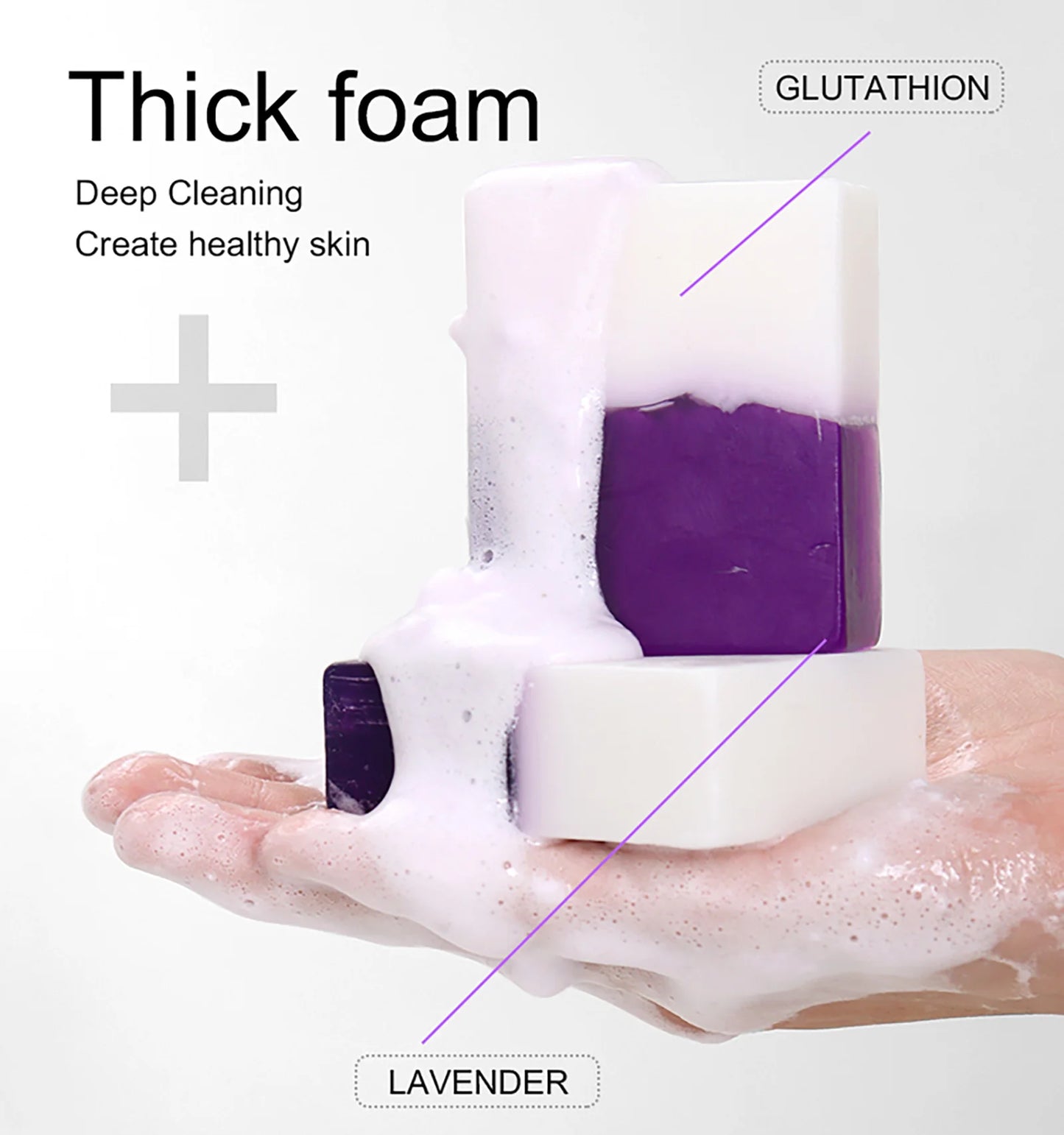 AILKE Reduce Blemish Smooth Skin Soap, Scented Bar, For Black Skin, Dark Skin, Caramel Skin, Lightening for Face & Body