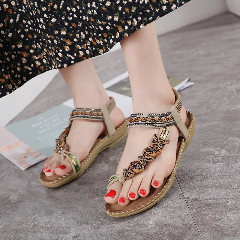 Sandals Shoes Women Summer Non-Slip Sandals Ladies Outdoor Walking Shoes Wedge Women's Shoes Casual Female Footwear Sandal Women