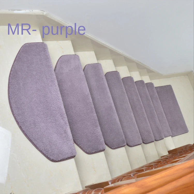 1pc Self-adhesive Non-slip Stair Carpet Mat Floor Staircase Carpets Protector Mats Safety for Kids