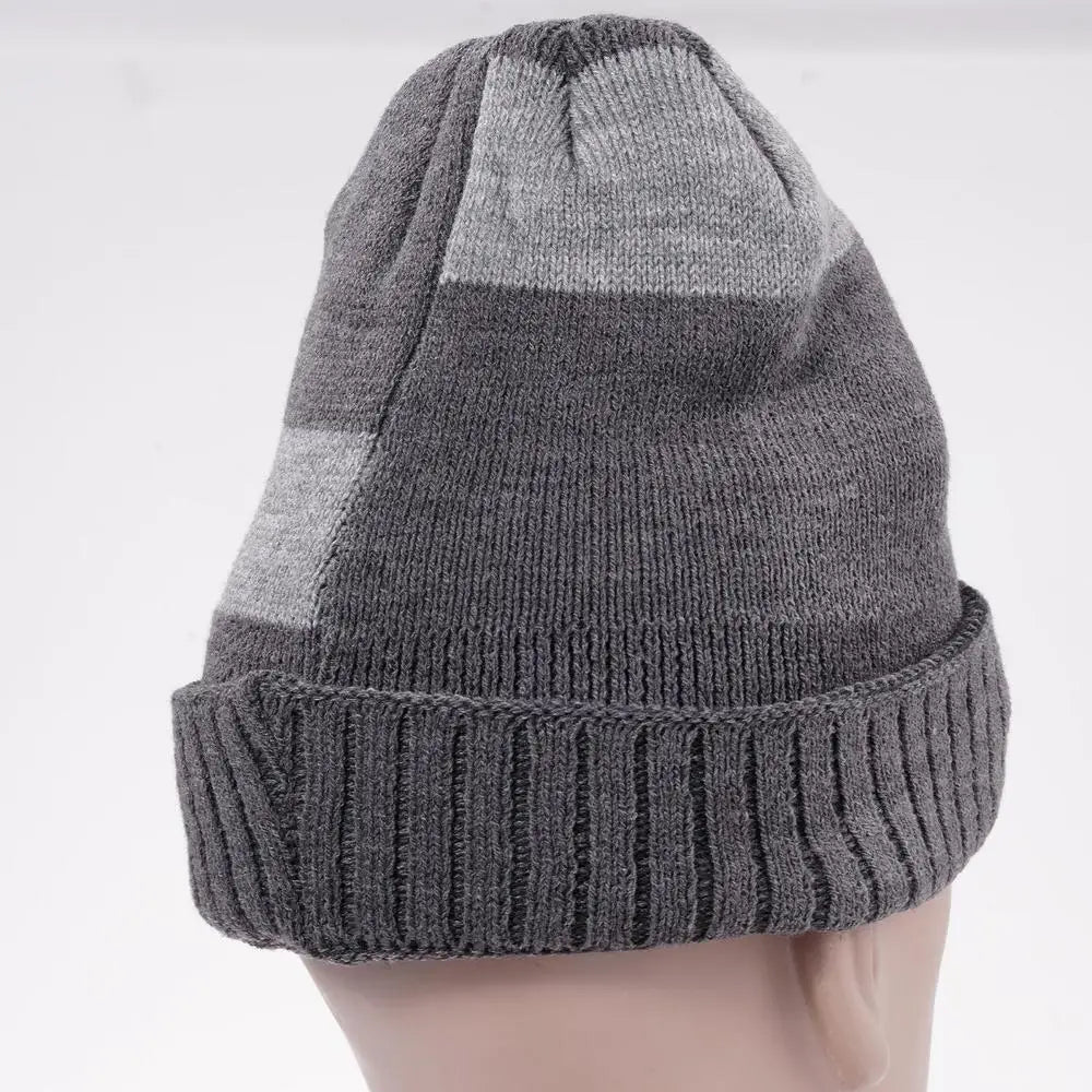 Heated Beanie Hat Winter Thermal Beanie USB Heated Hat Scarf Set Soft Warm Scarf Pom Knit Hat For Running Skiing Skating Cold