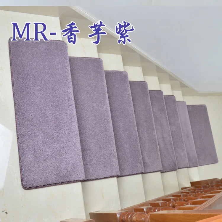 1pc Self-adhesive Non-slip Stair Carpet Mat Floor Staircase Carpets Protector Mats Safety for Kids