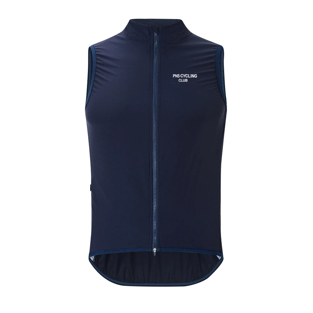 PNS Men's Cycling Vest Lightweight Windproof Sleeveless Bicycle Gilet Outdoor Sports Running Cycling Vest Chaleco Ciclismo Hombr