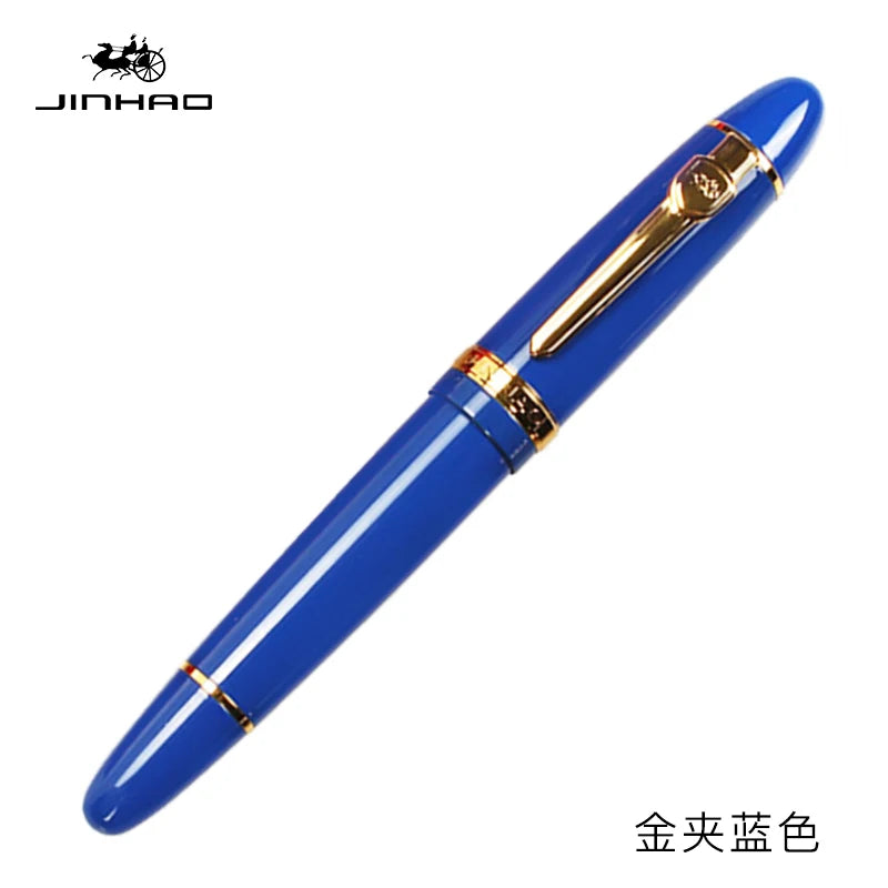 Jinhao Luxury 159 Fountain Pen High Quality Metal Inking Pens for Office Supplies School Supplies Stationery Pens for Writing