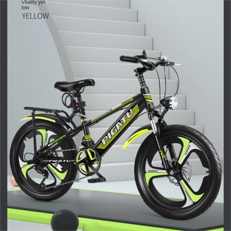 Chase Children's Bicycle 6-12 Years Old 7-speed Mountain Bike 18-24 Inch Elementary School Boy Girl Big Children's Bike