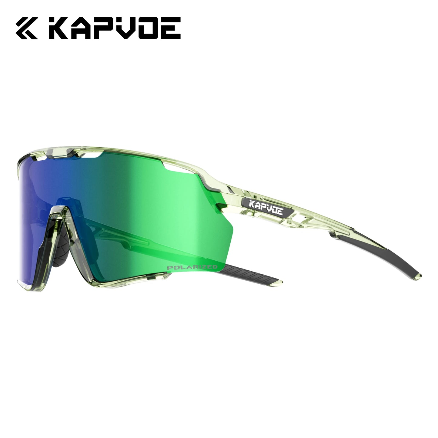 KAPVOE New Outdoor Polarized Sunglasses MTB Road Bike Cycling Glasses Sports Fishing Hiking Men Women Bicycle UV400 Goggles