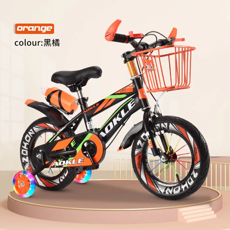 Children's Bicycles 12-18 Inch Carbon Steel Frame Bicycles For Children Aged 2 To 10 Can Ride Bicycles Boys And Girls Bike New