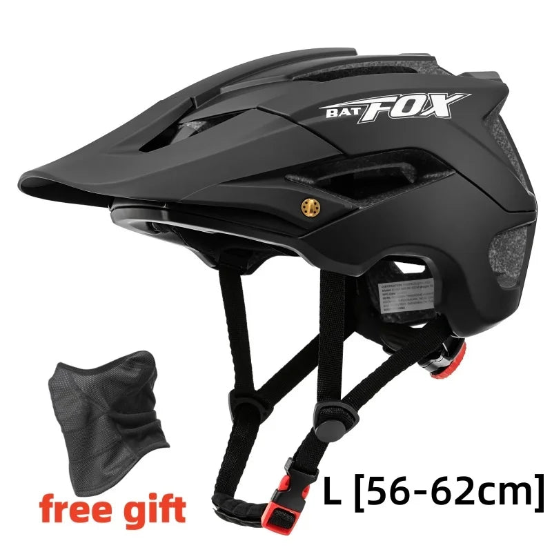 BAT FOX Helmet New Cycling MTB Bicycle Helmet Road Mountain Bike Helmet Ultralight Racing Riding Cycling Helmet casco ciclismo