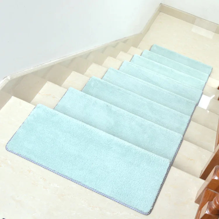 1pc Self-adhesive Non-slip Stair Carpet Mat Floor Staircase Carpets Protector Mats Safety for Kids