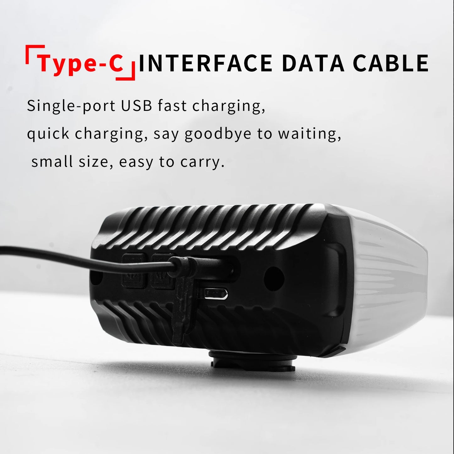 OFFBONDAGE Bicycle Front Light 1000LM Bike Headlight Waterproof Flashlight USB TYPE-C Charging MTB Road Cycling Lamp Accessories