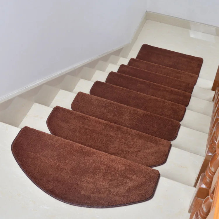 1pc Self-adhesive Non-slip Stair Carpet Mat Floor Staircase Carpets Protector Mats Safety for Kids