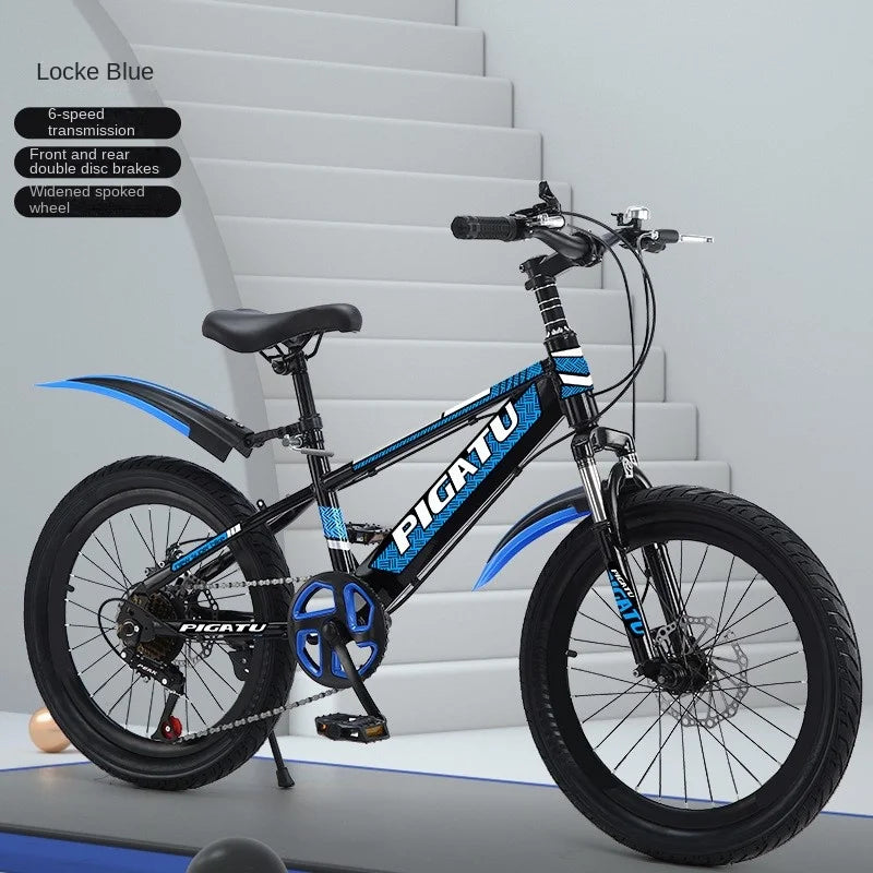 Chase Children's Bicycle 6-12 Years Old 7-speed Mountain Bike 18-24 Inch Elementary School Boy Girl Big Children's Bike
