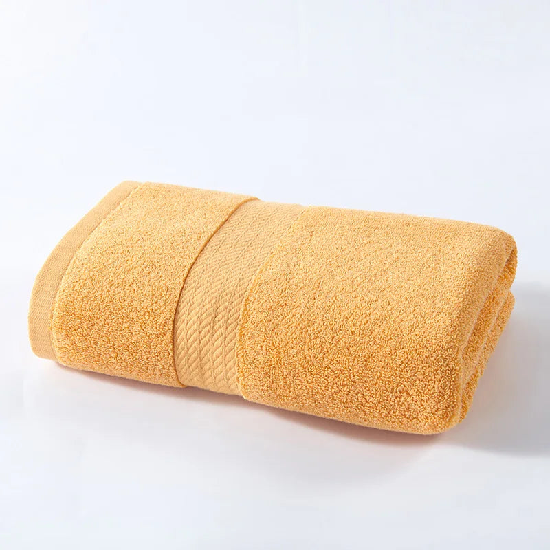 Set of 1/2 Cotton Bath Face Hand Big Towels 50x100cm Quick-drying Absorbent Washcloths Grey Towels For Bathroom 타월 Serviettes