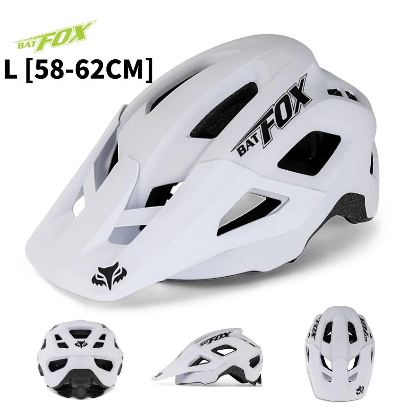 BAT FOX Helmet New Cycling MTB Bicycle Helmet Road Mountain Bike Helmet Ultralight Racing Riding Cycling Helmet casco ciclismo
