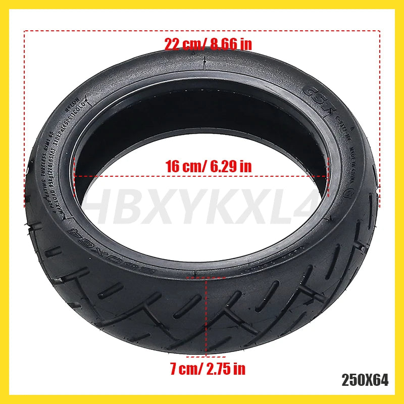 CST 250x64 250X54 Tubeless Tyre For Xiaomi 4 Ultra/4 Lite Electric Scooter Front And Rear Wheel Replacement Parts