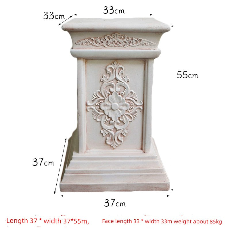 European-Style Wedding Display Plaster Roman Column