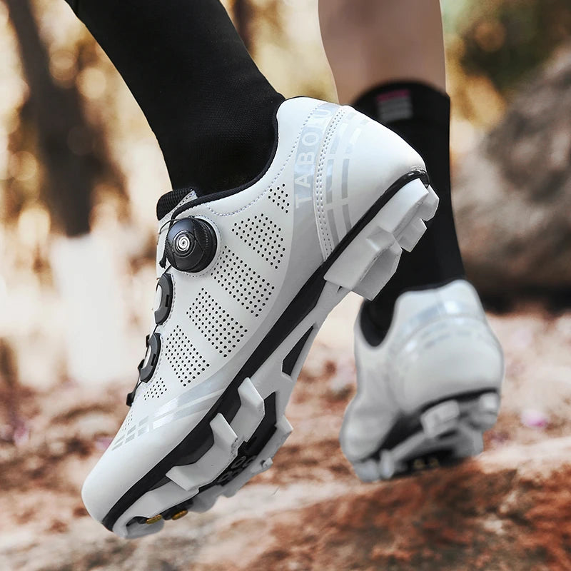 LiXingMing Men Cycling Shoes MTB T72 Outdoor Race Car Competition Cleat Non-slip Trail Mountain Sneakers Zapatillas Unisex