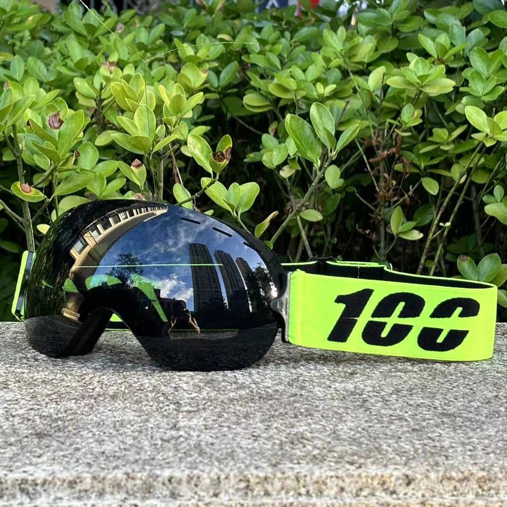 Lightweight Professional Ski Goggles Men UV400 Adult Anti-fog 100 Snowboard Skiing Glasses Women Ultra-light Winter Snow Eyewear