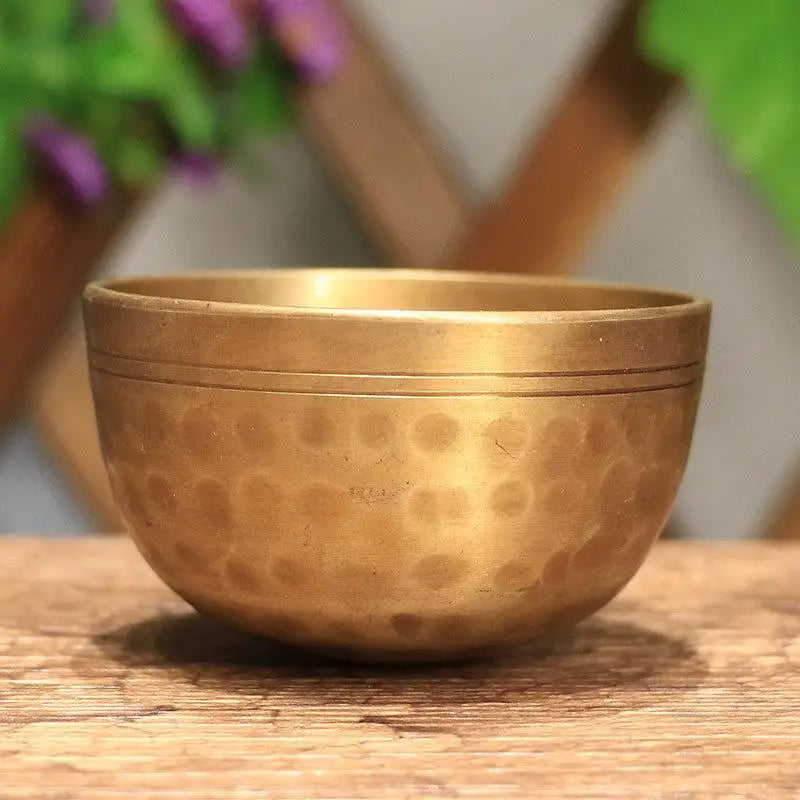 7 Pcs Brass & Metal Handcraft Tibetan Singing Bowl YOGA Meditation Metal Bowl Set Percussion Instrument Sound Bowl Healing