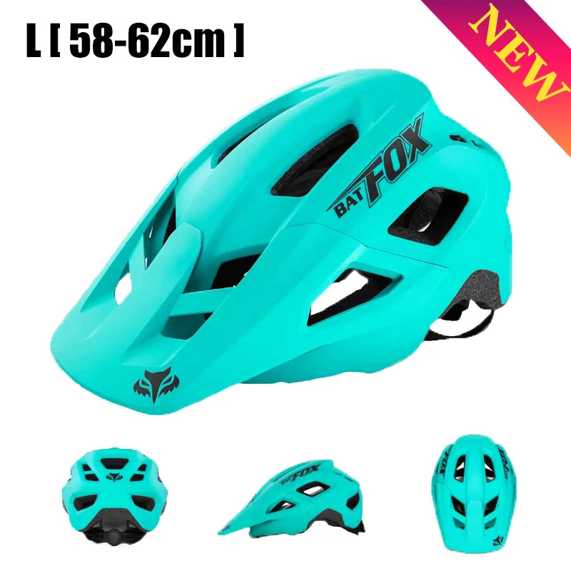 BAT FOX Helmet New Cycling MTB Bicycle Helmet Road Mountain Bike Helmet Ultralight Racing Riding Cycling Helmet casco ciclismo