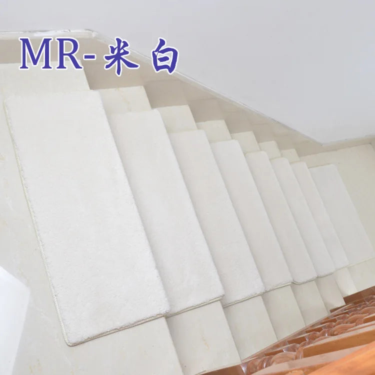 1pc Self-adhesive Non-slip Stair Carpet Mat Floor Staircase Carpets Protector Mats Safety for Kids
