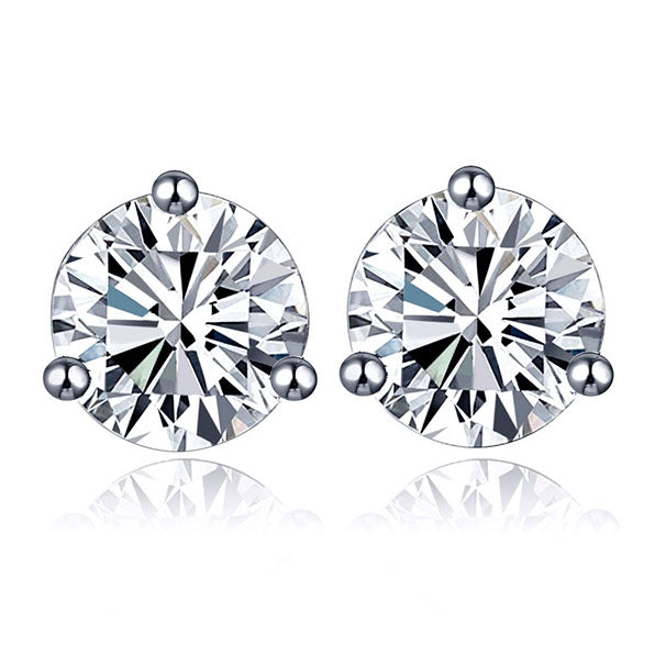 3 Karat Artificial Diamond Men and Women Platinum