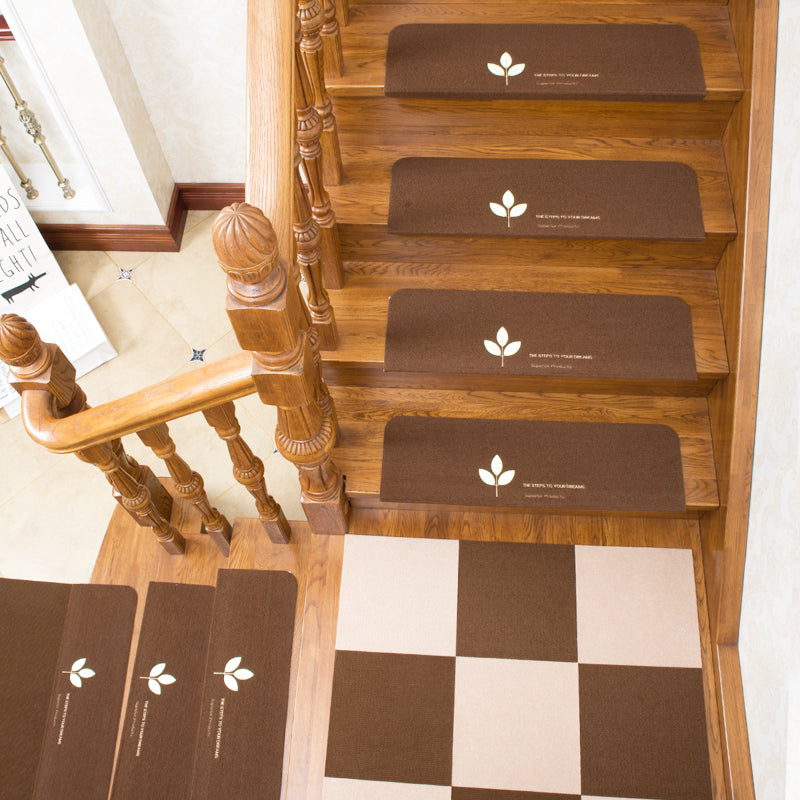 Stair Step Mats Non-Slip Mat For Home Stair Mat Carpet Glue-Free Self-Adhesive Mat Luminous Stair Carpet Floor Mat