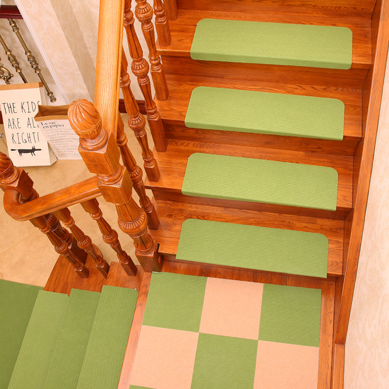 Stair Step Mats Non-Slip Mat For Home Stair Mat Carpet Glue-Free Self-Adhesive Mat Luminous Stair Carpet Floor Mat