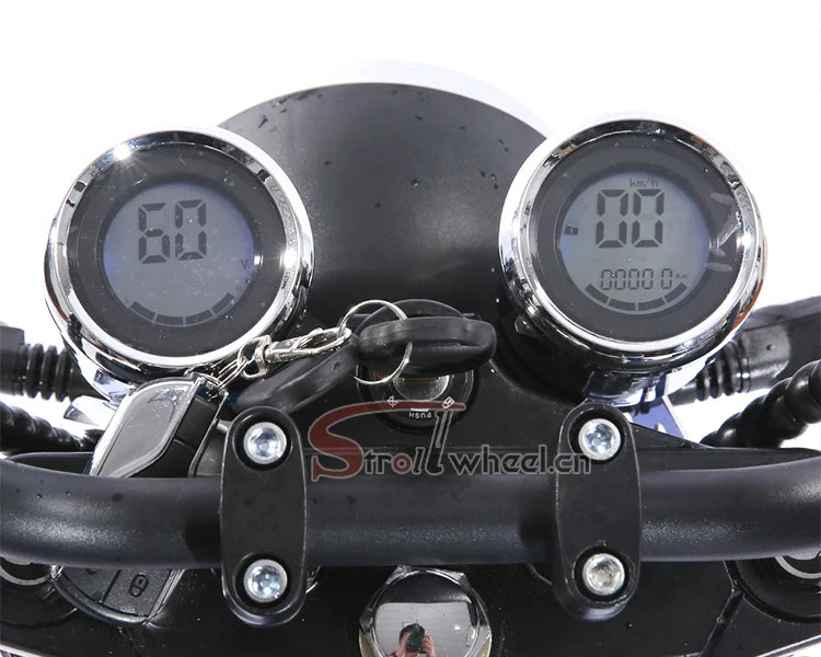 High Quality Two Wheel 2000w Citycoco Scooter 60V Lithium Battery Motorcycle Electric EEC COC