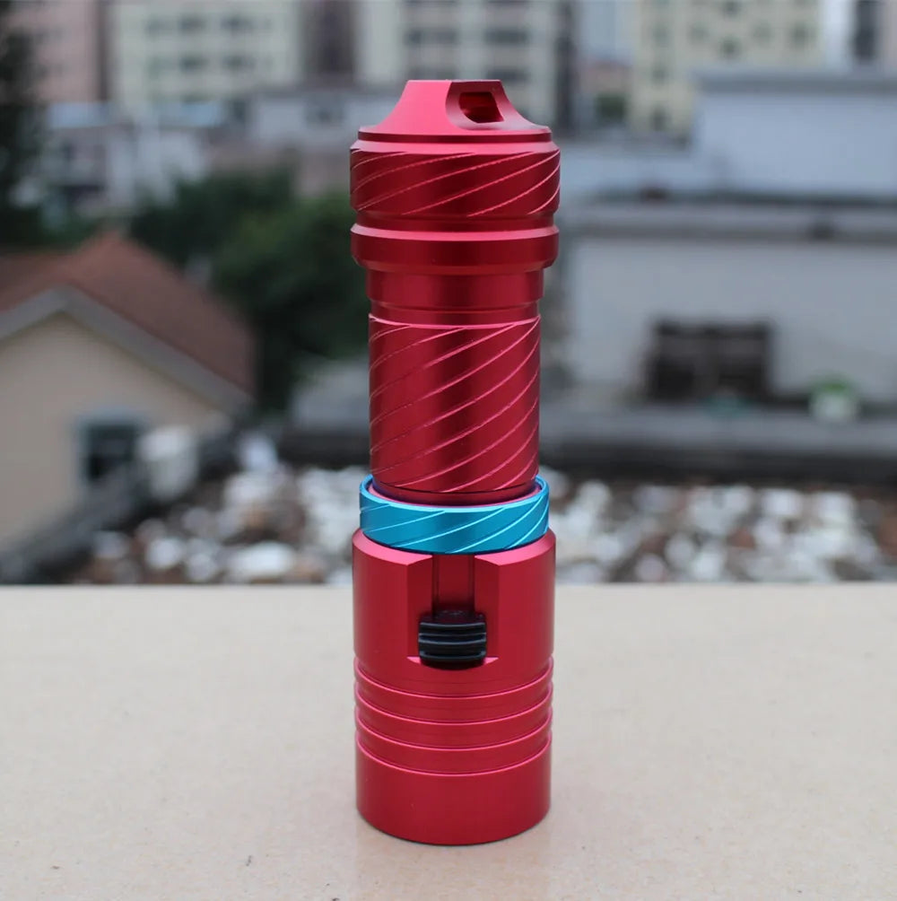 L2 Waterproof Dive Underwater 80 Meter LED Diving Flashlight Torches yellow Lamp Light Camping Lanterna With Stepless dimming