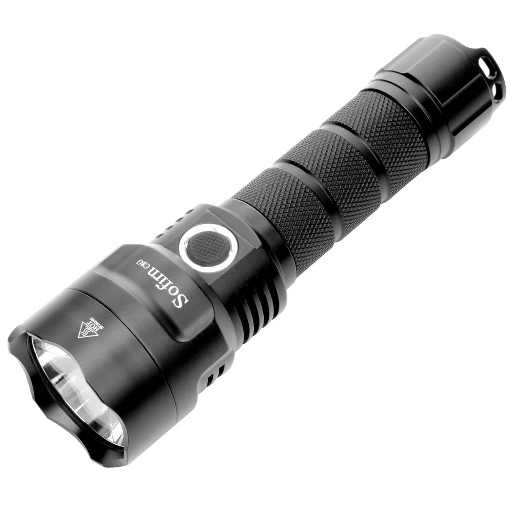 Sofirn C8G Powerful LED Flashlight 21700 SST40 18650 With Power Indicator Lantern Torch 2 Groups Ramping SOS Beacon Outdoor