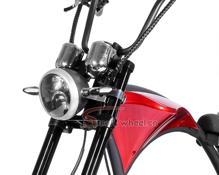 High Quality Two Wheel 2000w Citycoco Scooter 60V Lithium Battery Motorcycle Electric EEC COC