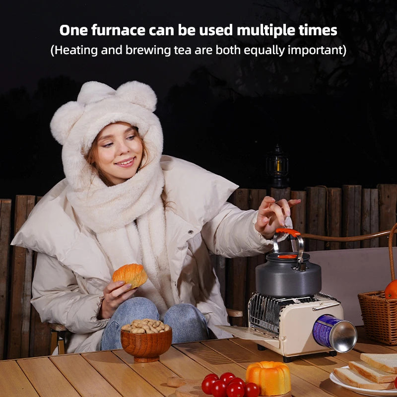 Golden Supplier Multi-Function Mini Portable Gas Heater for Camping&Traveling With CE Certificate