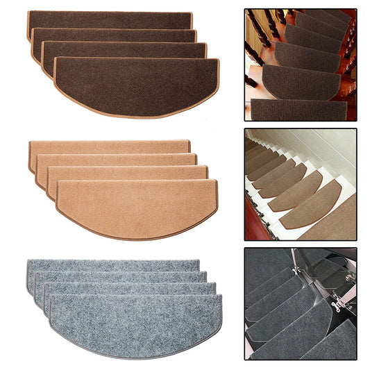 Non-slip Self-Adhesive Carpet Stair Tread Mat Home Staircase Protection Cover Pad