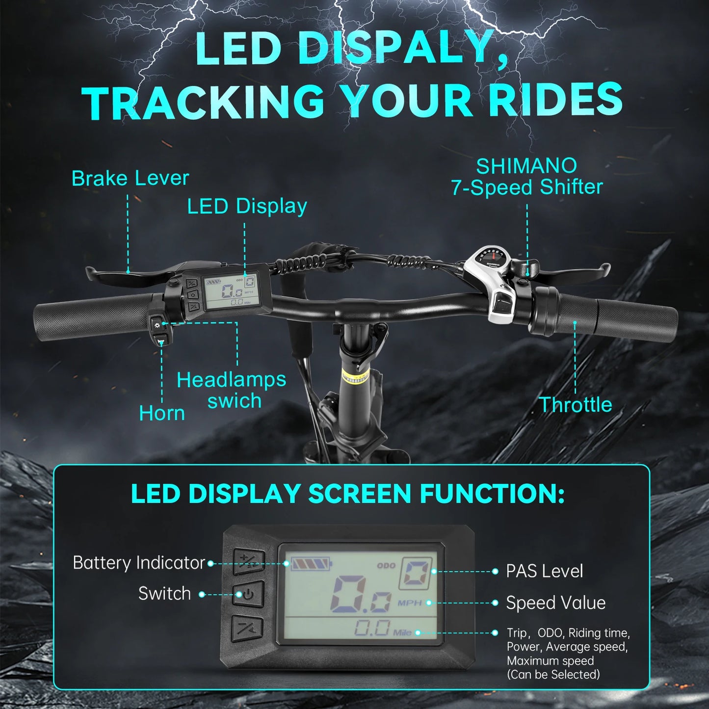 EU US Warehouse Electric Street Bike Motorcycle Street Legal Adult 36v Fast Speed Electric Bicycle with 20inch