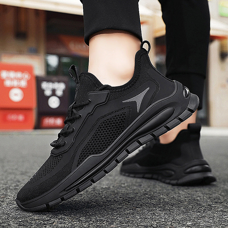 Summer Casual Non Slip Black Labor Insurance Work Men's Shoes